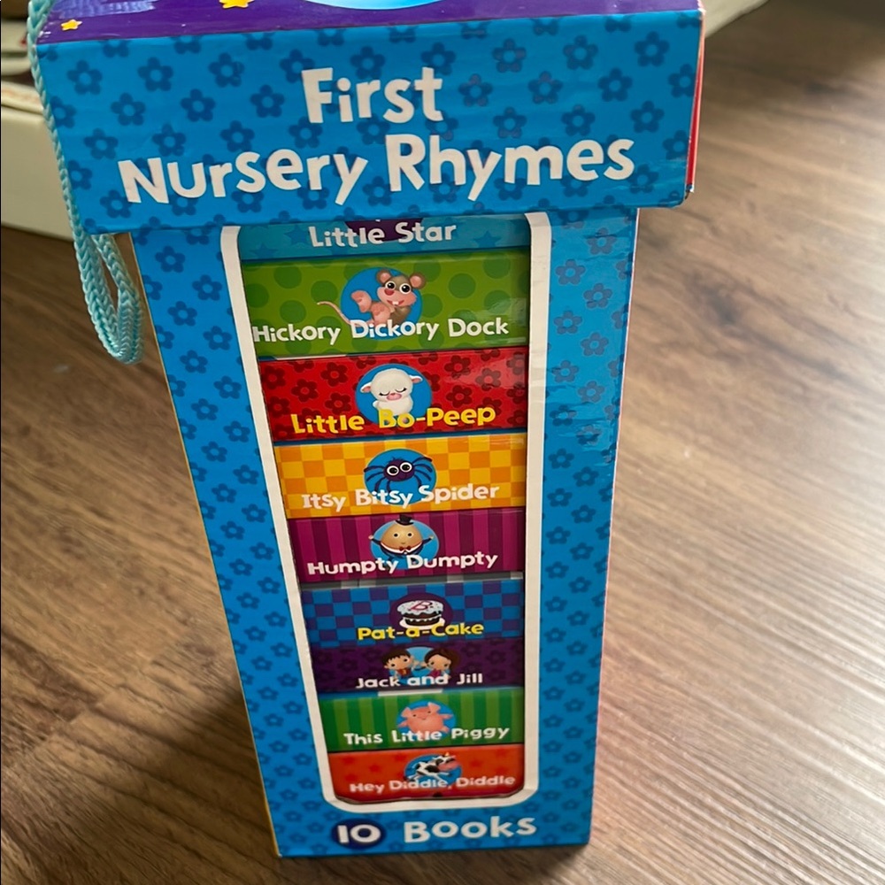 First Nursery Rhymes Tower Books Ages Toddlers